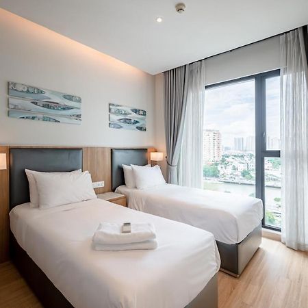 Luxury 3Br 6Br D1Mension & Zenity In District 1 Freepoolsaunagym Ho Chi Minh-staden Exteriör bild